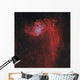 Flaming Star Nebula Wall Decal Design 2