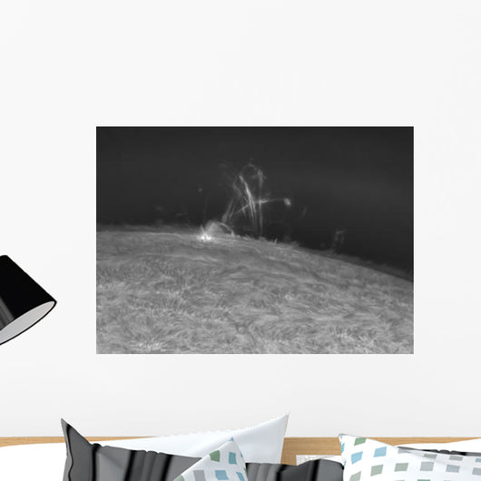 H-alpha Sun Prominence Wall Decal