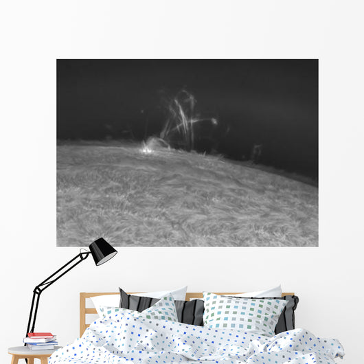 H-alpha Sun Prominence Wall Decal