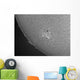 H-alpha Sun with Sunspots Wall Decal