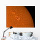 H-alpha Sun Orange with Wall Decal