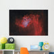 Flaming Star Nebula Wall Decal Design 1