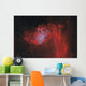 Flaming Star Nebula Wall Decal Design 1