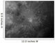 Close-up Copernicus Impact Crater Wall Decal
