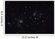 Double Cluster Constellation Perseus Wall Decal