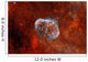 Crescent Nebula with Soap-bubble Wall Decal