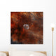 Crescent Nebula with Soap-bubble Wall Decal