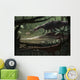 Baryonyx Walkeri Fishing While Wall Decal