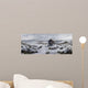 Bison Winter Landscape Wall Decal