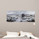 Bison Winter Landscape Wall Decal