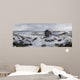 Bison Winter Landscape Wall Decal