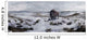 Bison Winter Landscape Wall Decal