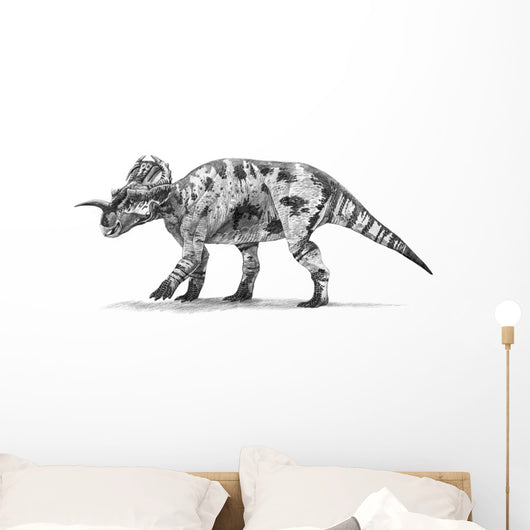 Centrosaurus Apertus Dinosaur Late Wall Decal