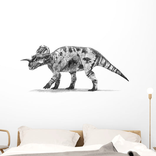 Centrosaurus Apertus Dinosaur Late Wall Decal
