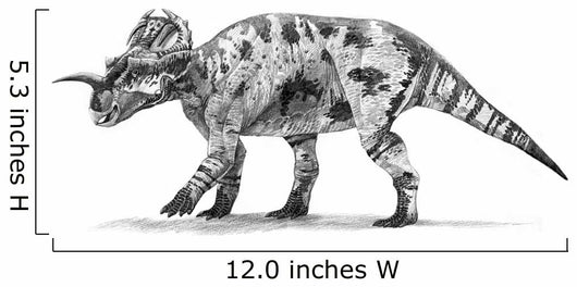 Centrosaurus Apertus Dinosaur Late Wall Decal