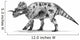 Centrosaurus Apertus Dinosaur Late Wall Decal