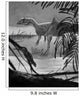 Concavenator Corcovatus Searching for Wall Decal
