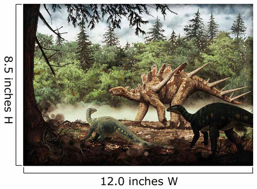 Mutualistic Relationship between Dacentrurus Wall Decal