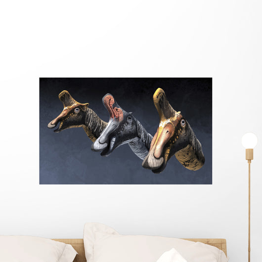 Nasal Pasages Lambeosaurus Lambei Wall Decal