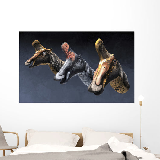 Nasal Pasages Lambeosaurus Lambei Wall Decal