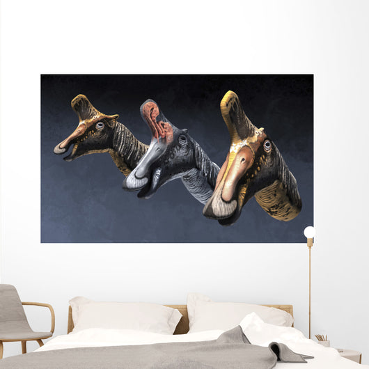 Nasal Pasages Lambeosaurus Lambei Wall Decal