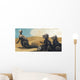 Three Juvenile Psittacosaurus Sinensis Wall Decal