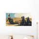 Three Juvenile Psittacosaurus Sinensis Wall Decal