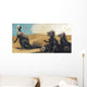 Three Juvenile Psittacosaurus Sinensis Wall Decal