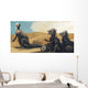 Three Juvenile Psittacosaurus Sinensis Wall Decal