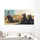 Three Juvenile Psittacosaurus Sinensis Wall Decal