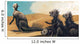 Three Juvenile Psittacosaurus Sinensis Wall Decal