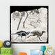 Fossil Remains and Skeletal Wall Decal