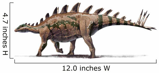 Tuojiangosaurus Multispinus Dinosaur from Wall Decal
