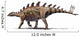 Tuojiangosaurus Multispinus Dinosaur from Wall Decal