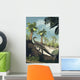 Anchisaurus Polyzelus Climbs Slope Wall Decal