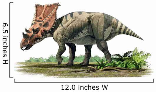 Ceratopsian Late Cretaceous Period Wall Decal
