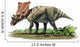 Ceratopsian Late Cretaceous Period Wall Decal