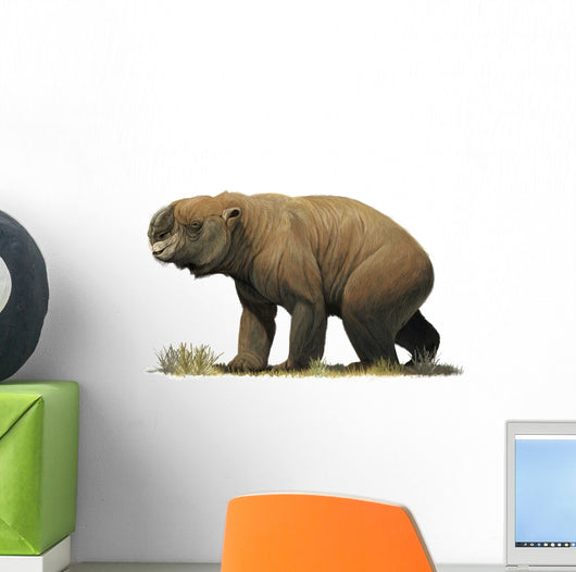 Diprotodon Optatum Largest Known Wall Decal