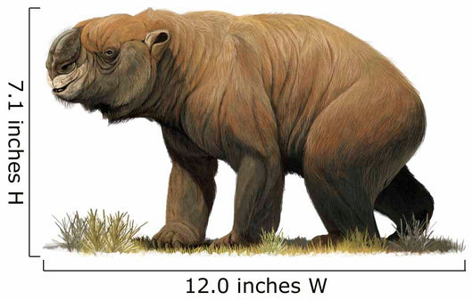 Diprotodon Optatum Largest Known Wall Decal