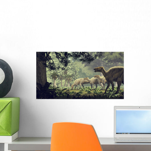 Edmontosaurus Annectens Hadrosaurid from Wall Decal