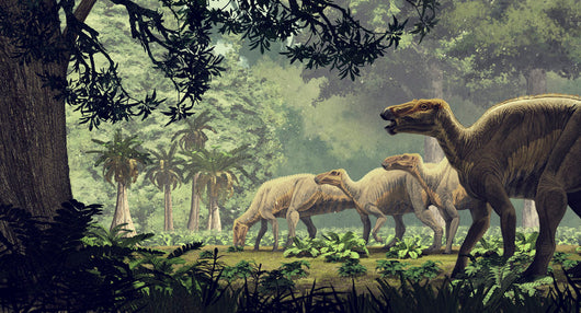 Edmontosaurus Annectens Hadrosaurid from Wall Decal