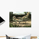 Two Sciurumimus Albersdoerferi Fighting Wall Decal