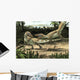 Two Sciurumimus Albersdoerferi Fighting Wall Decal