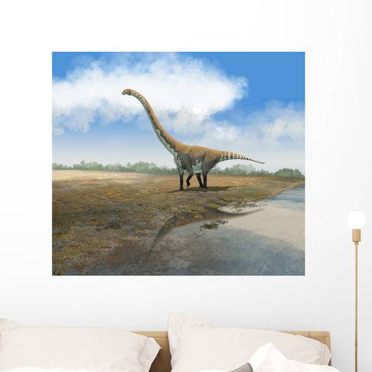 Omeisaurus Tianfuensis Euhelopus Auropod Wall Decal
