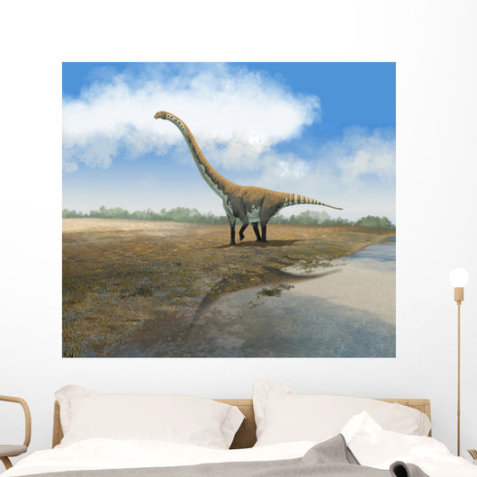 Omeisaurus Tianfuensis Euhelopus Auropod Wall Decal