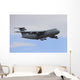 C-5 Galaxy Flight over Wall Decal