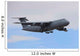 C-5 Galaxy Flight over Wall Decal