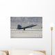 F-22 Raptor Landing Runway Wall Decal