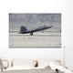 F-22 Raptor Landing Runway Wall Decal