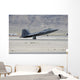 F-22 Raptor Landing Runway Wall Decal